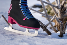 Load image into Gallery viewer, Chaya Ice Skates - Classic Black and Pink
