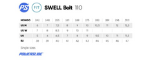 Load image into Gallery viewer, Powerslide Swell Bolt 110
