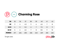 Load image into Gallery viewer, Playlife Classic Ice Skates - Charming Rose
