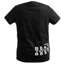 Load image into Gallery viewer, Matter &quot;Beat Your Best&quot;  Black T-shirt
