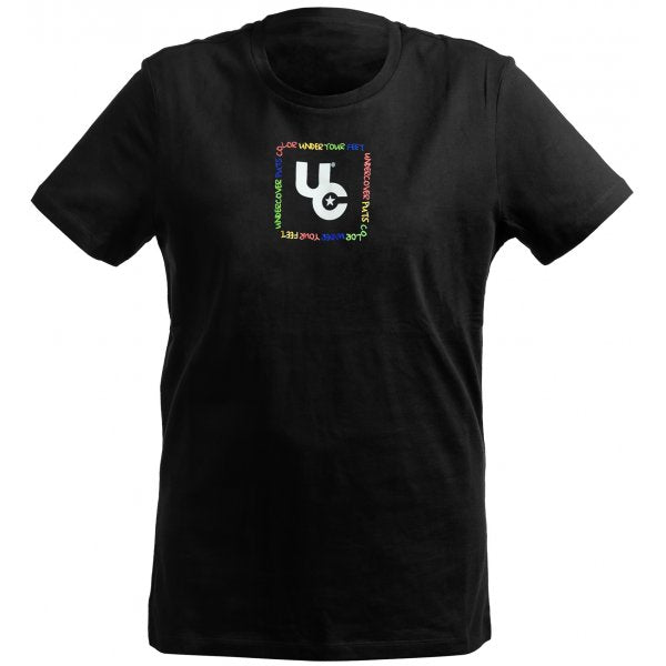 Undercover Slogan T-Shirt Black