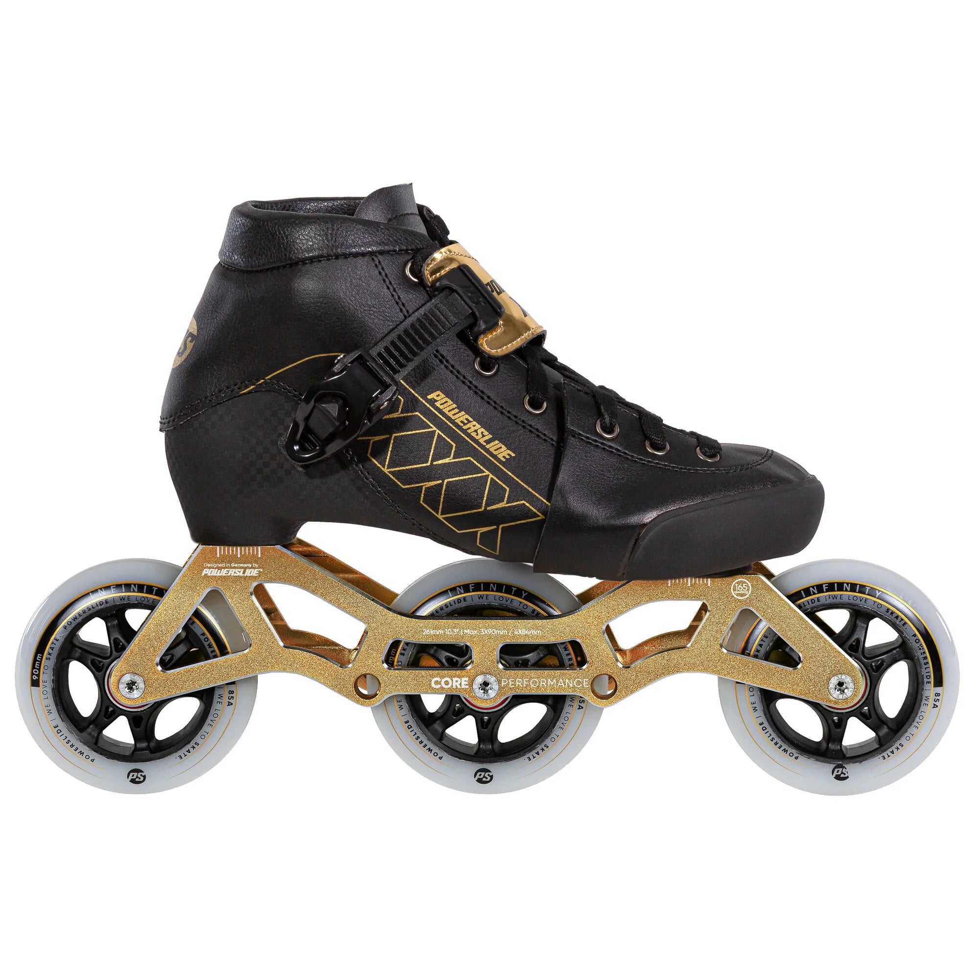 Powerslide 3X Kids Adjustable - Gold – Ruby Roller Sports Powerslide 3X Kids Adjustable - Gold – Ruby Roller Sports